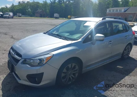 2013 Subaru Impreza 2.0I Sport Premium из США, поврежденный, VIN JF1GPAL64D2891183